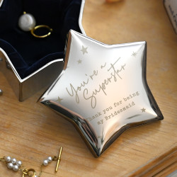 Personalised Youre a Star Trinket Box
