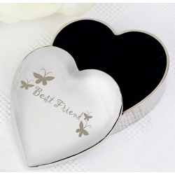 best friend heart trinket box 